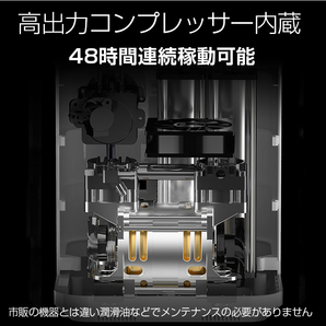 1円 未使用 酸素 発生器 家庭用 酸素濃縮器 酸素吸入器 93％ 7L リモコン 48時間連続稼働 高濃度 静音運転 霧化 流量調整 酸素供給 ny438の画像3