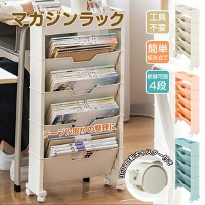 1 jpy magazine rack document shelves storage shelves bookcase movement slim high capacity with casters . Wagon type file Wagon storage Wagon storage rack storage sg109