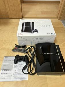 SONY PlayStation3 PS3 ブラック 60GB CECHL00 コントローラー2個付 プレステ プレイステーション ソニー 