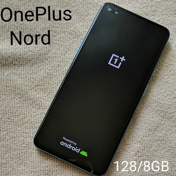 OnePlus Nord グローバル版 128GB/8GB ブルーマーブル　one plus