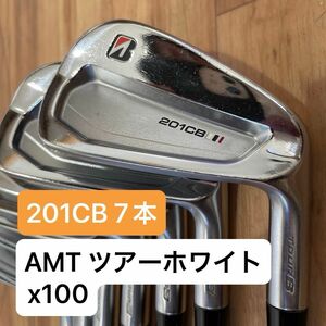 tourＢ　201CB 7本セット　TRUE temper AMT ツアーホワイトx100 