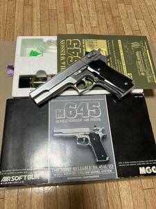 M5 MGC 固定ガスガン S&W M 645 画像参照 現状 渡し 説明文 参照　ASGK マイアミバイス