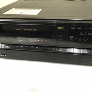 レア ソニー SONY EDV-9000 ED ベータビデオデッキ 通電確認済み ローディング不可 ジャンク品 640321004  の画像2