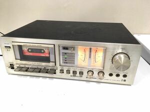 レトロ　パイオニア　Pioneer カセットデッキ　1979年発売　　通電OK ノイズあり　CT-600 ジャンク品　630319002