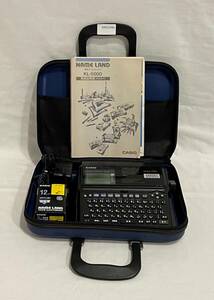 640215061　CASIO　カシオ　NAME LAND　漢字ラベルライター　KL-5000　テープカートリッジ　文房具　ラベル用品