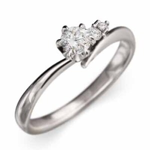 婚約指輪 ダイアモンド 4月誕生石 プラチナ900