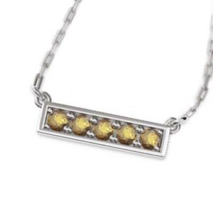  jewelry pendant plate citrine 11 month birthstone platinum 900 5 piece 