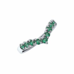 Shirokane (Platinum) 900 Ring Emerald