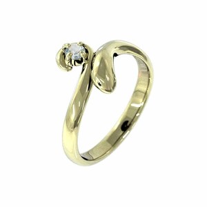 . Sune -k one bead ring aquamarine 18k yellow gold 