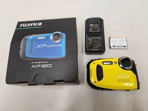 HK◇ ジャンク FUJIFILM 富士フィルム FINEPIX FinePix XP60 コンパクトデジタルカメラ デジタルカメラ デジカメ カメラ イエロー 箱付き