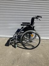 OK○ 美品Care-Tec Japan（ケアテック ジャパン）折りたたみ車椅子 CA-10SU《直接手渡し歓迎》 大量在庫　15台以上車有り_画像5