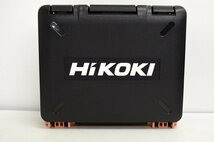 [fui]　開封品 未使用 HiKOKI ハイコーキ 36V インパクトドライバ WH36DC 2XPS CS コーラルストーン 特別限定色 Bluetooth 電池2個付_画像3