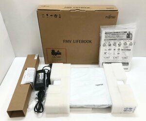 [rmm] 美品 富士通 FMV LIFEBOOK FMVA51E3WG CPU AMD 2.30GHz Ryzen 7-3750H メモリー8GB 通電確認 簡易動作確認