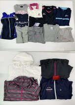 【rmm】大量 スポーツウェア レディースメイン 74点 adidas PUMA NIKE他 Tシャツ トップス ボトムス 半袖 長袖 セットアップ ジャケット他_画像9