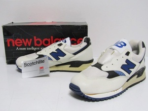 1990s Made in USA NEW BALANCE M520RB ORIGINAL US8.5 2E ニューバランス M520 オリジナル ビンテージ デッドストック レア 当時物 米国製