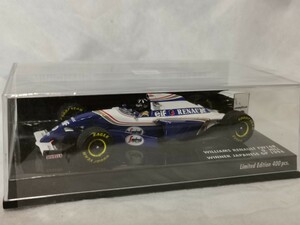 ミニチャンプス1/43　ウイリアムズルノーFW16B 日本GP デイモン・ヒル