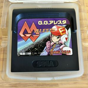 ゲームギアソフト GGアレスタ galvanic gunner aleste（SEGA、game gear、COMPILE）箱付き 動作未確認の画像3