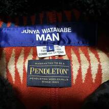 JUNYA WATANABE MAN ジュンヤワタナベマン2022AW ×PENDLETON 切替フライトジャケット ペンドルトン COMME des GARCONS コムデギャルソン_画像5