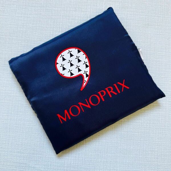 モノプリ エコバッグ MONOPRIX リムーザン地域限定柄　紋章柄　パリ土産　フランス土産　定番　トートバッグ　レア