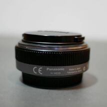 パナソニック Panasonic マイクロフォーサーズ　単焦点　レンズ　LUMIX G 20mm/F1.7 ASPH. H-H020_画像5