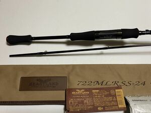 ダイワ DAIWA ハートランド HL722 MLRSS-24 未使用・美品