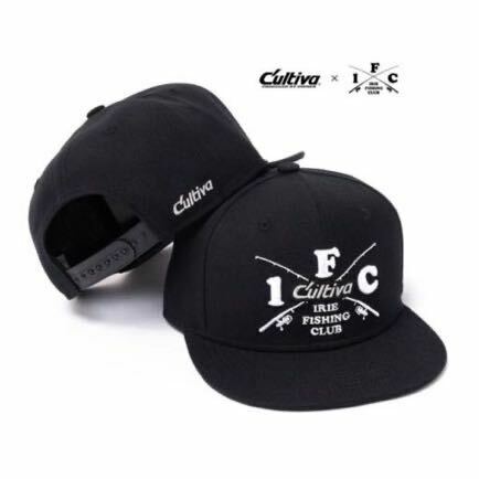 限定 IRIE FISHING CLUB × CULTIVA コラボ スナップバックキャップ CROSS ROD SNAP BACK CAP アイリーフィッシングクラブ カルティバ