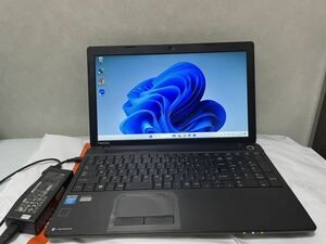 美品 Celeron 847 メモリ4GB★Dynabook B252J Win11 Pro Microsoft Office 2021 Professional Plus　カメラ内蔵　光学ドライブ内蔵