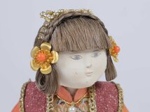 創作人形作家 神本光子 蝶の衣装の女の子 日本人形 現代美術 インテリア_画像3