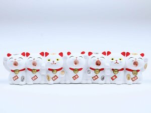 京都人形 7連招き猫 縁起物 郷土玩具 民芸 伝統工芸 風俗人形 置物