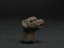 時代置物 犬 顔像 犬土製品 土偶 置物_画像6