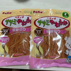 ペティオ ササミやわらか 極細切り 100g×2個