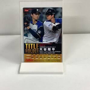 ★2017カルビープロ野球チップス タイトルホルダー 日ハム 大谷翔平 T-01★の画像2