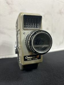 【ジャンク品】Cinemax-8E シネマックス 8E 8mm フィルム カメラ AUTO ZOOM F 1.8 11.5-33m a625 JAPAN 撮影 記録 写真