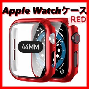 ★アップルウォッチ★カバー ★44㎜ ★Applewatch ★ケース ★バンド★ レッド★韓国★アップルウォッチケース★