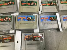 03-06-205 ◎BE　中古品　ゲーム ゲームカセット スーパーファミコン 10点セット ドンキーコング まとめ売り_画像2