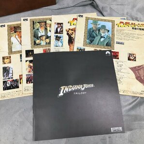 03-25-820 ◎BE【小】 中古 LD-BOX レザーディスク コレクション TNDIANAJONES TRILOGY インディ・ジョーンズ トリロジーの画像4