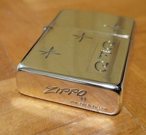 【1950年代】Zippo #20B Starburst 10K GOLDFILLED PAT.2517191