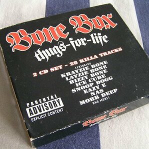 【HR401】《Bone Box / thugs-for-life》Krayzie / Layzie / Bizzy Bone / Ice Cube / Eazy-E 他 - 2CDの画像1