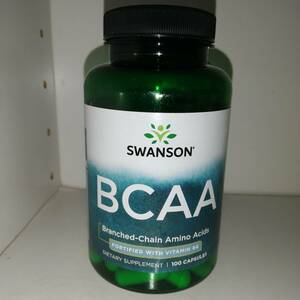 BCAA 分岐鎖アミノ酸 100粒 Swanson スワンソン【新品・送料込】