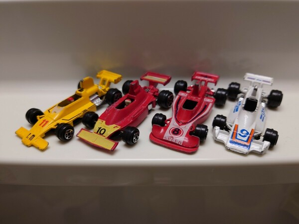 ■ヤトミン　yatming ミニカー ４台セット！　Ｆ１　フォーミュラ　当時物