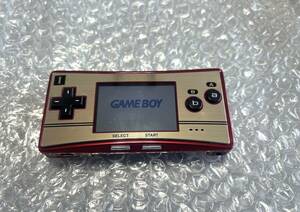 任天堂 GAME BOY micro ゲームボーイミクロ 本体 通電確認済み 