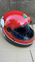 AGV KR2000 ヘルメット　ケニーロバーツ　サイズ58cm相当　ビンテージ　美品　内装洗浄済_画像2