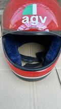 AGV KR2000 ヘルメット　ケニーロバーツ　サイズ58cm相当　ビンテージ　美品　内装洗浄済_画像5