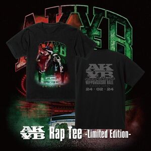 【限定】AKYB RAP Tee AK-69 ¥ellow Bucks AK¥B ラップTシャツ to the top gang