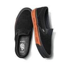 WTAPS × VANS OG Classic Slip-OnLX Whiteダブルタップス × バンズOGスリッポン orange black VANS US10.5 JP28.5 新品未使用_画像1