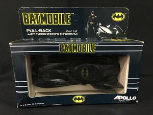 アポロ バットマン バットモービル プルバック ミニカー BATMAN DC Comics 1989 当時もの 日本製