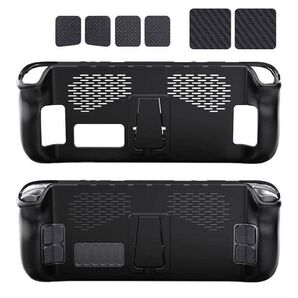 Steam Deck用 保護ケース スチームデック対応 カバー タッチパッド プッシュボタン 着脱簡単 全面保護 衝撃吸収
