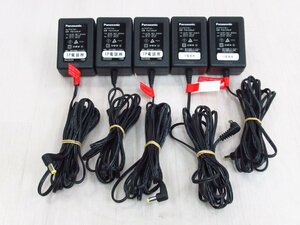 *ta7041 Panasonic IP telephone machine KX-HDV130N KX-UT123 KT-UT136 AC adaptor PQLV206JP 5 piece set 