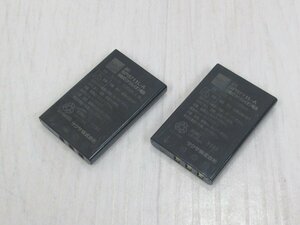 YG 1543 o 保証有 サクサ Saxa CL/WS子機用電池パック BP3711L-A 2個セット 対応機種：WS600,605,700,800,805,CL620,625,720,820,825