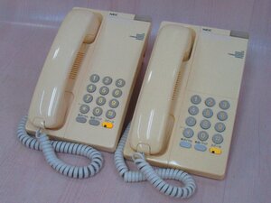 Ω ZZE2 15090# 保証有 NEC【 T-3620 電話機 (SW) 】(2台セット) Dterm25C 標準電話機 領収書発行可能 ・祝10000！取引突破！